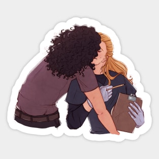 rizzles kiss #1 Sticker